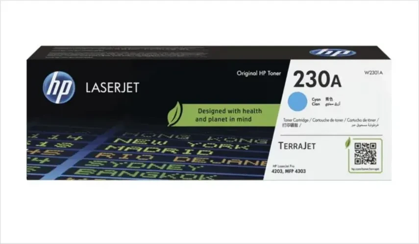 Картридж HP 230A Cyan для Color LaserJet Pro 4203/MFP 4303