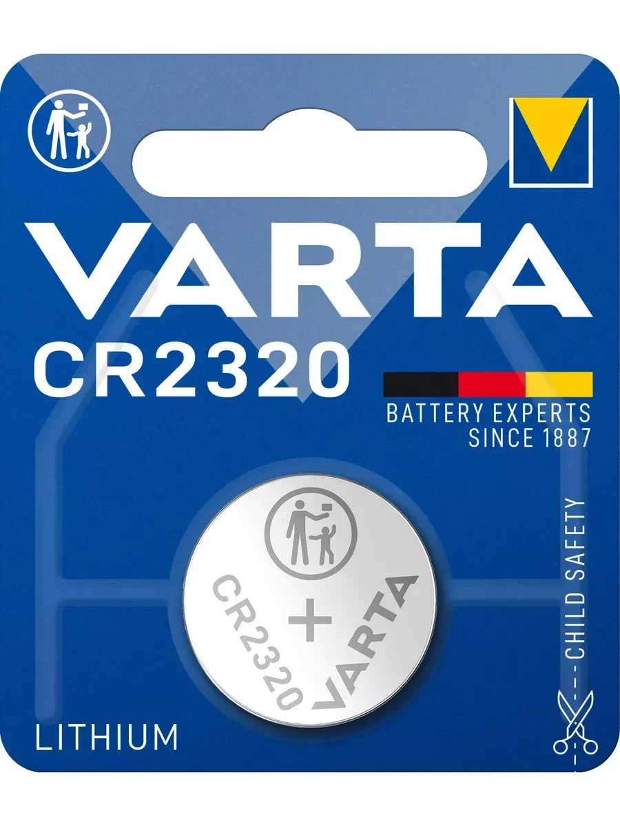 Батарейка Varta CR2320, 3V, литиевая, 1 шт