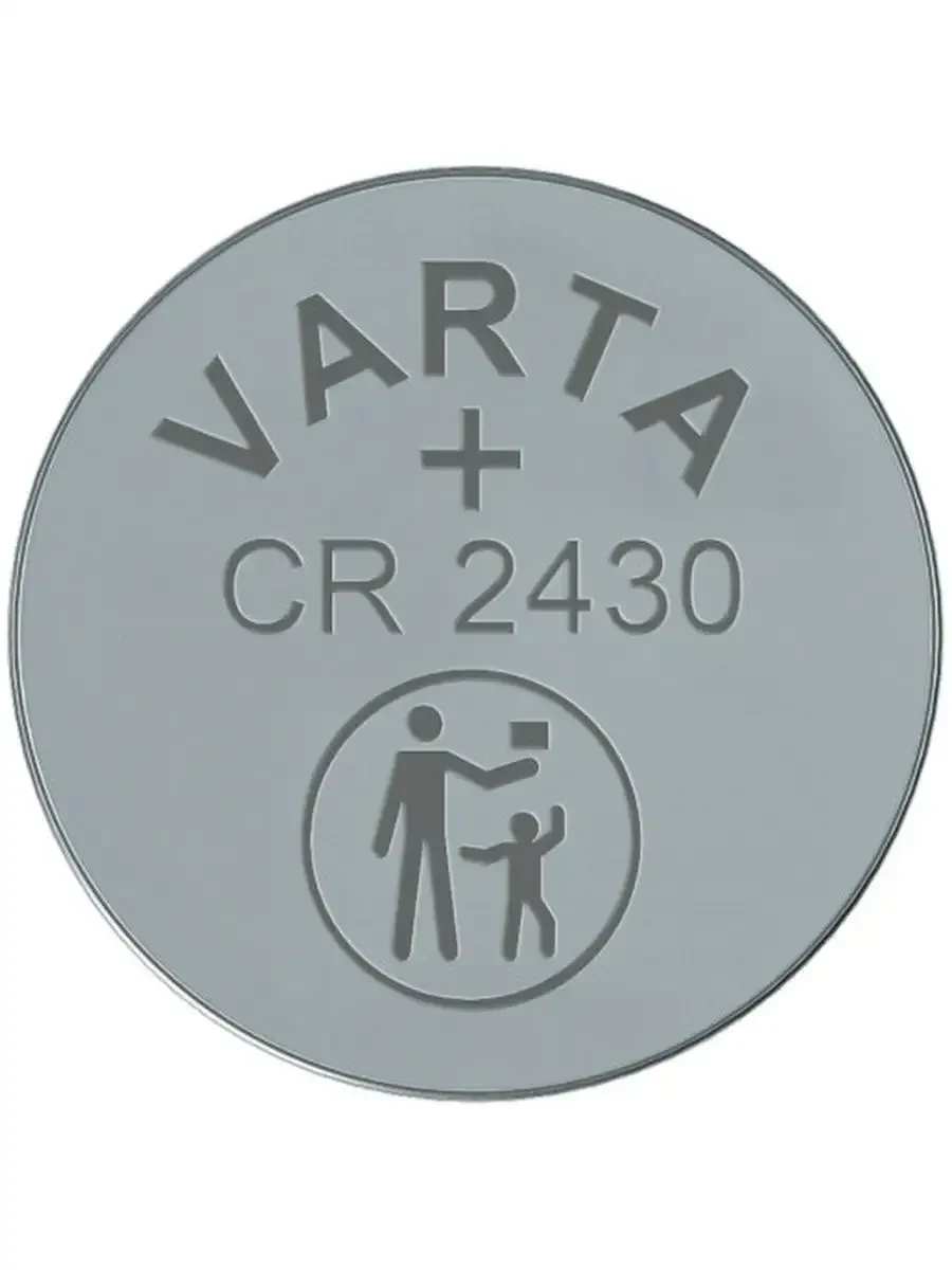 Батарейка Varta CR2430, 3V, литиевая, 1 шт — 3