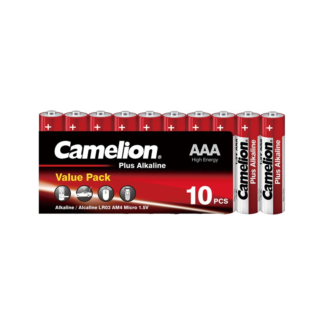 Батарейки Camelion AAA alkaline Plus, 10 шт