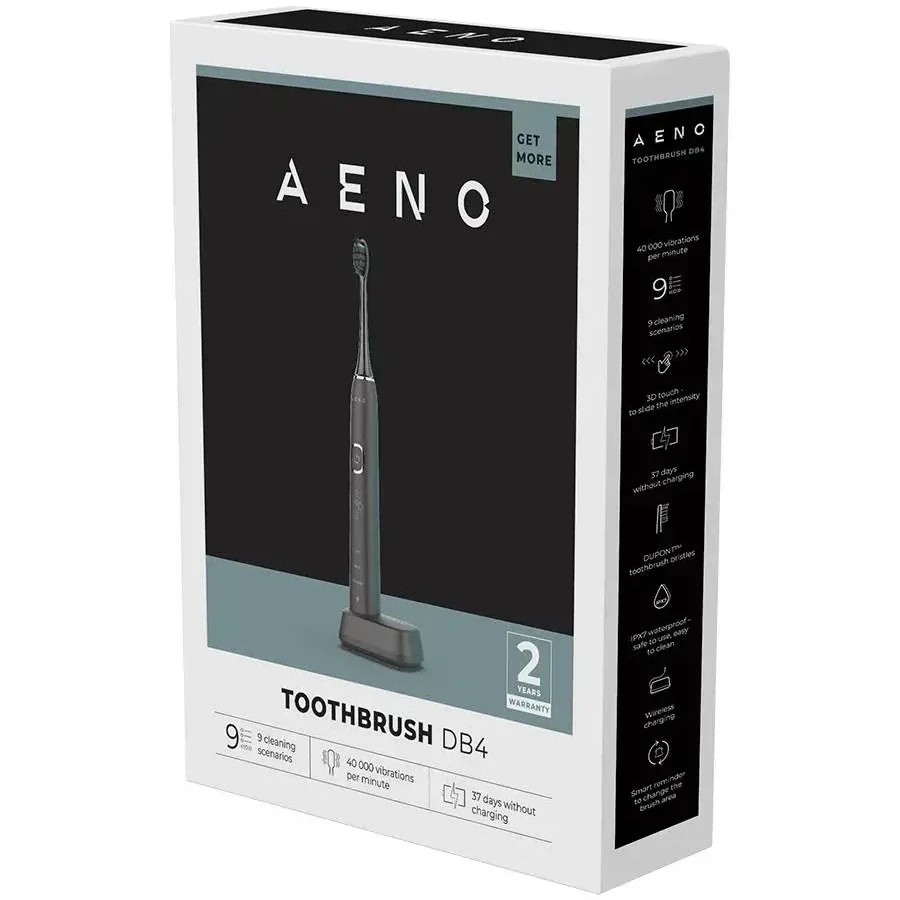 AENO DB4 электрическая зубная щётка, чёрная — 4