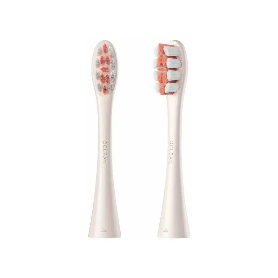 Сменные щетки Oclean Plaque Control, 2 шт, золотистые