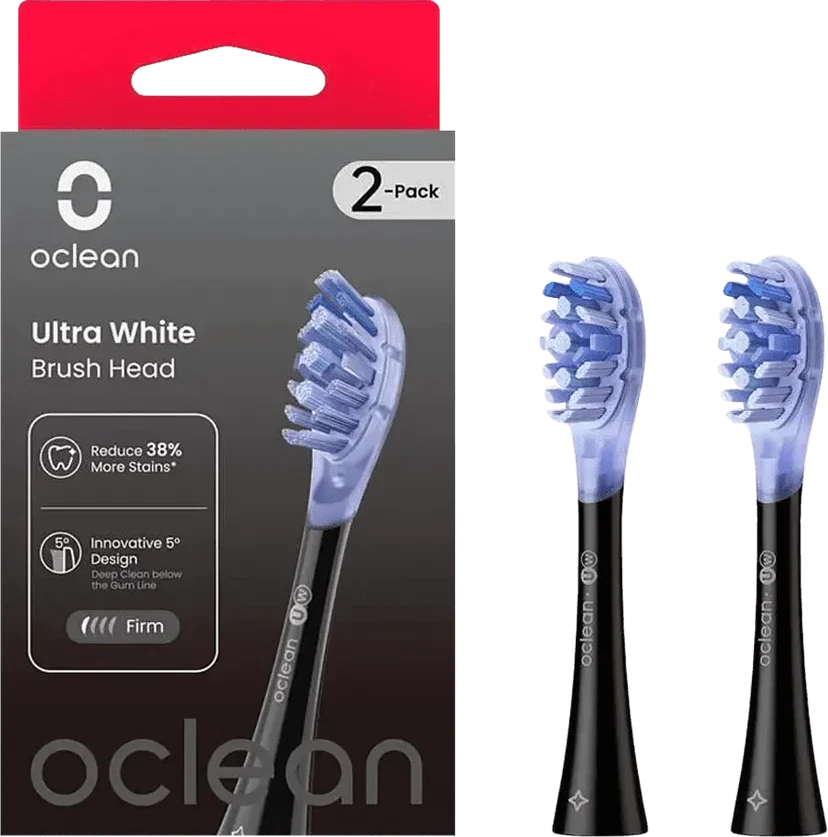Сменные щетки Oclean Ultra White, 2 шт, черные — 2