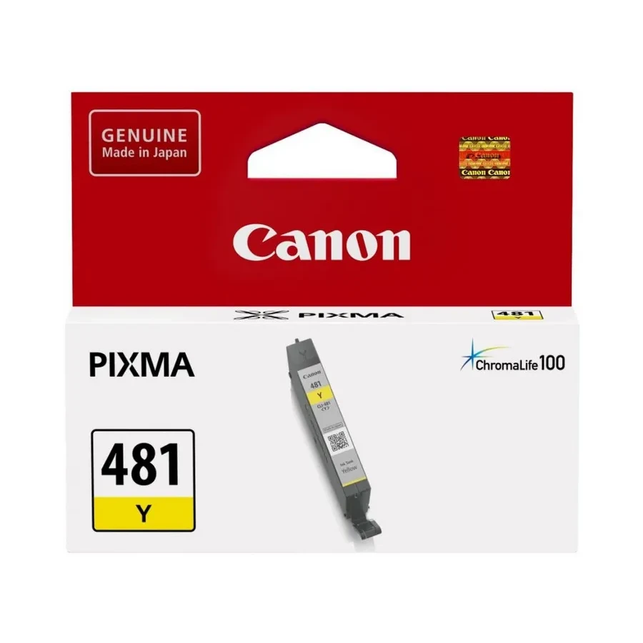 Картридж Canon CLI-481 Yellow, для PIXMA TS9540/TS6340 — 2