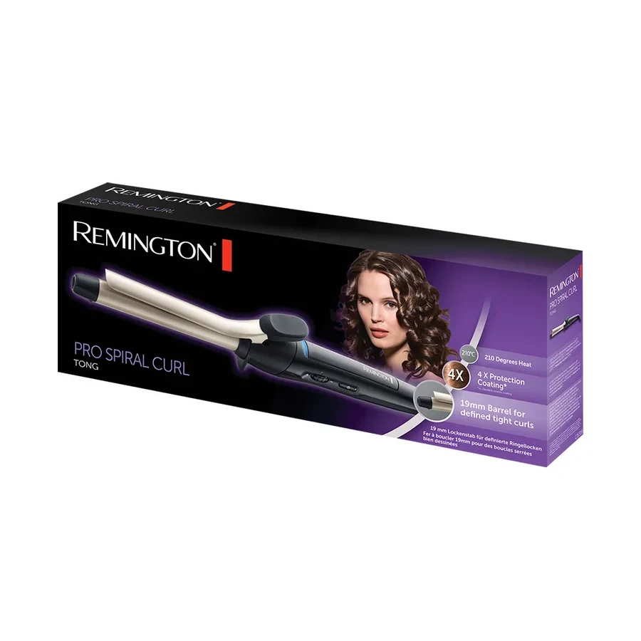 Плойка Remington CI5319, 35W, диаметр 19мм, керамика, черная — 2