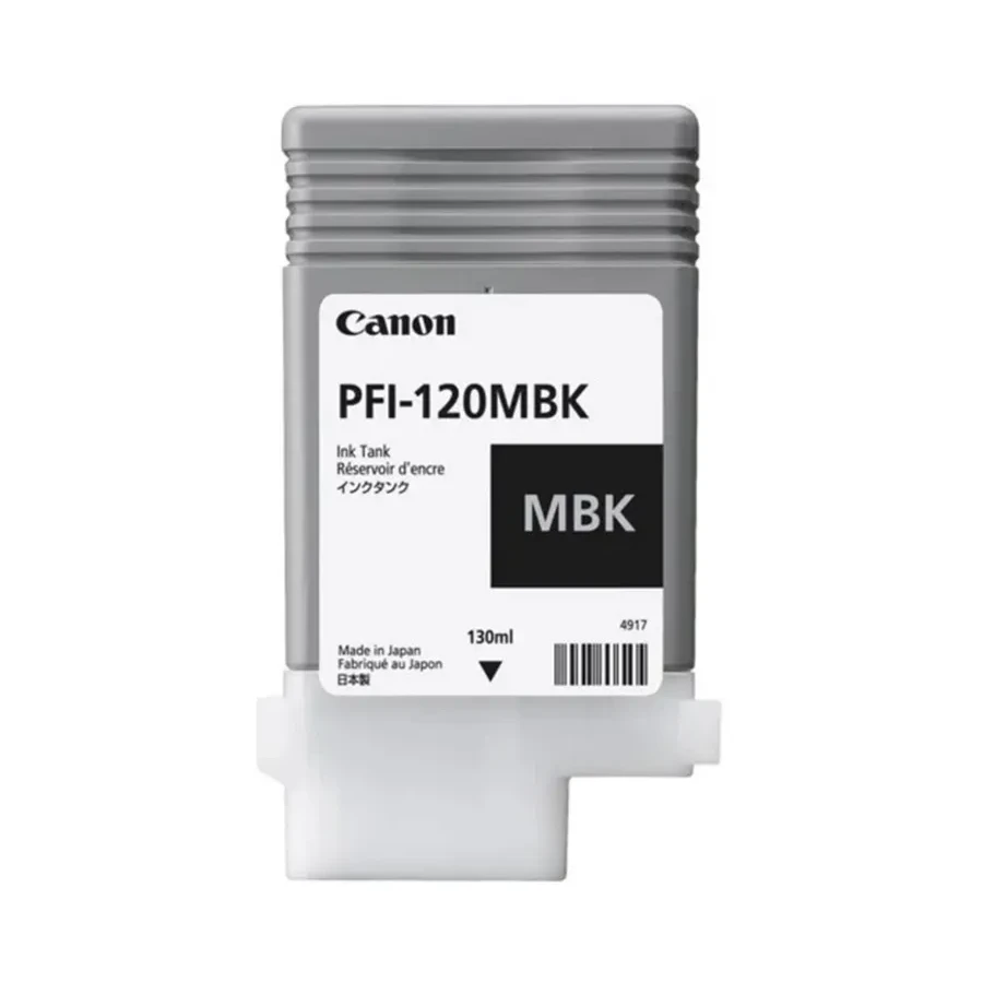 Чернила Canon PFI-120 Matte Black, 130мл, imagePROGRAF TM