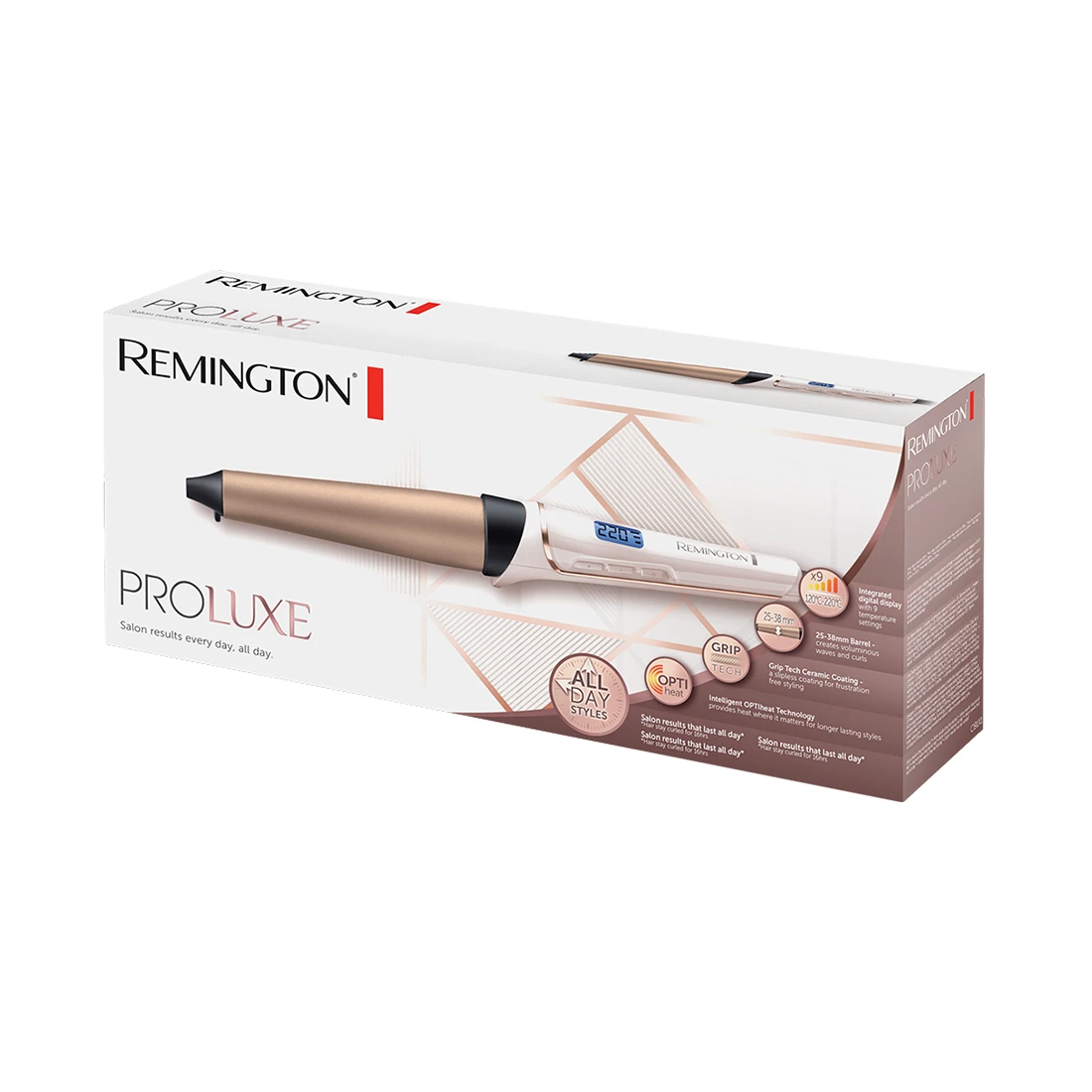 Плойка конусная Remington CI91X1 золотая — 2