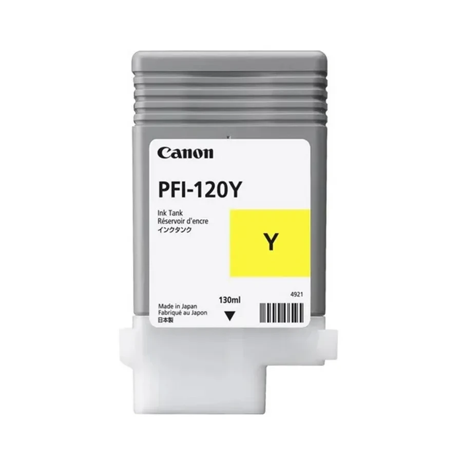 Чернила Canon PFI-120 Yellow, 130мл, imagePROGRAF TM