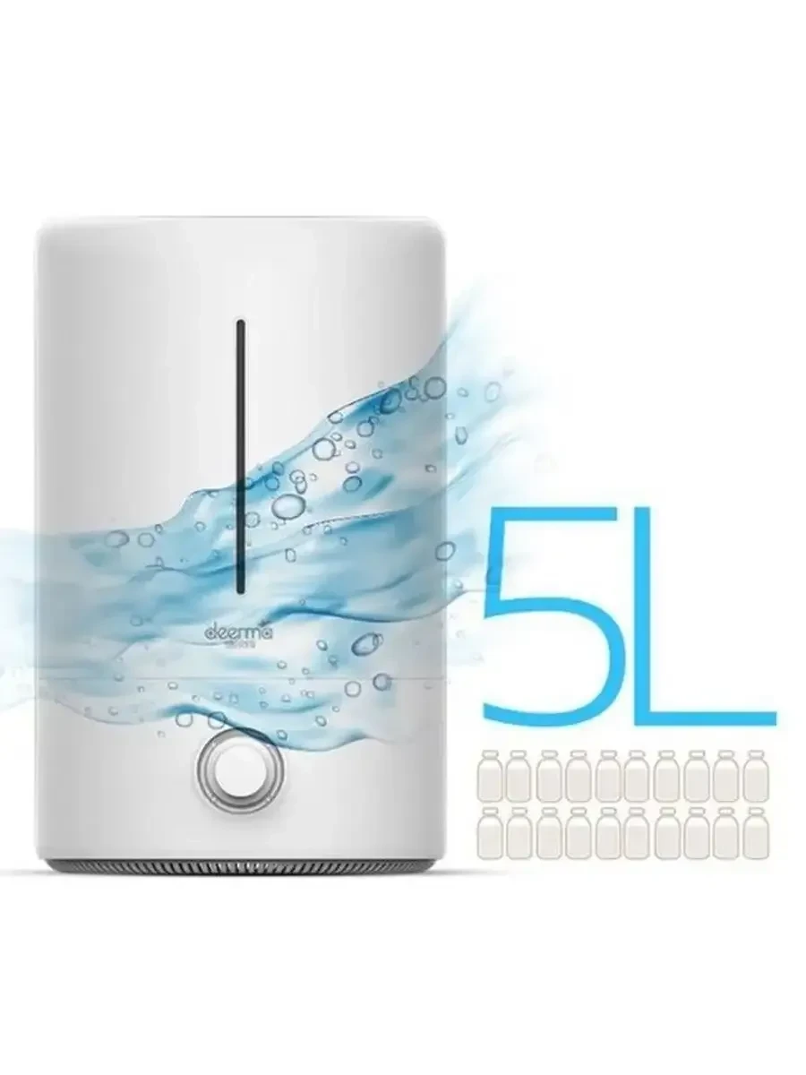 Увлажнитель воздуха Deerma F628W, 5L, 36dB, механическое — 2