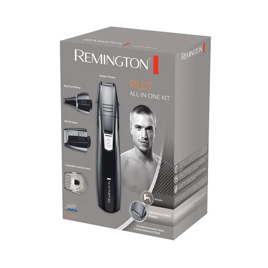 Триммер Remington PG180, длина 0.5-5 мм, 6 установок, 4 насадки — 3
