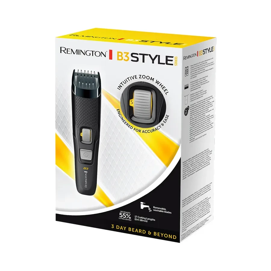 Триммер Remington MB3000, стальное лезвие, батарейки AAA — 2