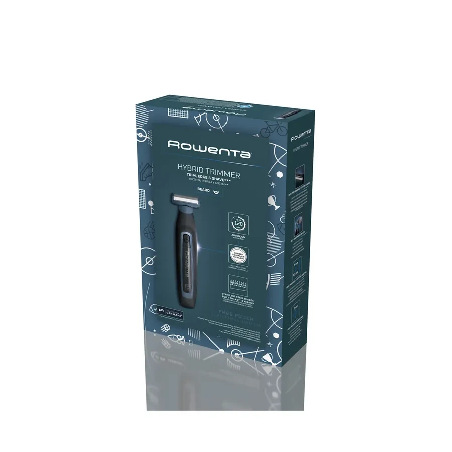 Триммер для бороды Rowenta TN6011F0, 1-5 мм, титан, 120 мин — 3