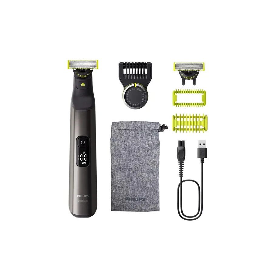 Триммер Philips One blade QP6552/30, 120 мин, 4 насадки