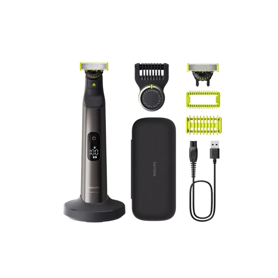Триммер универсальный Philips OneBlade Pro QP6652/61, 3 насадки