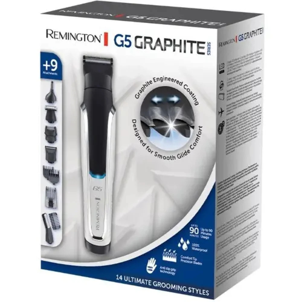Машинка для стрижки Remington PG5000, 9 насадок, аккумулятор — 3