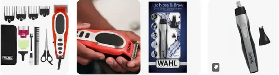 Машинка Wahl Close Cut Pro + триммер, красный