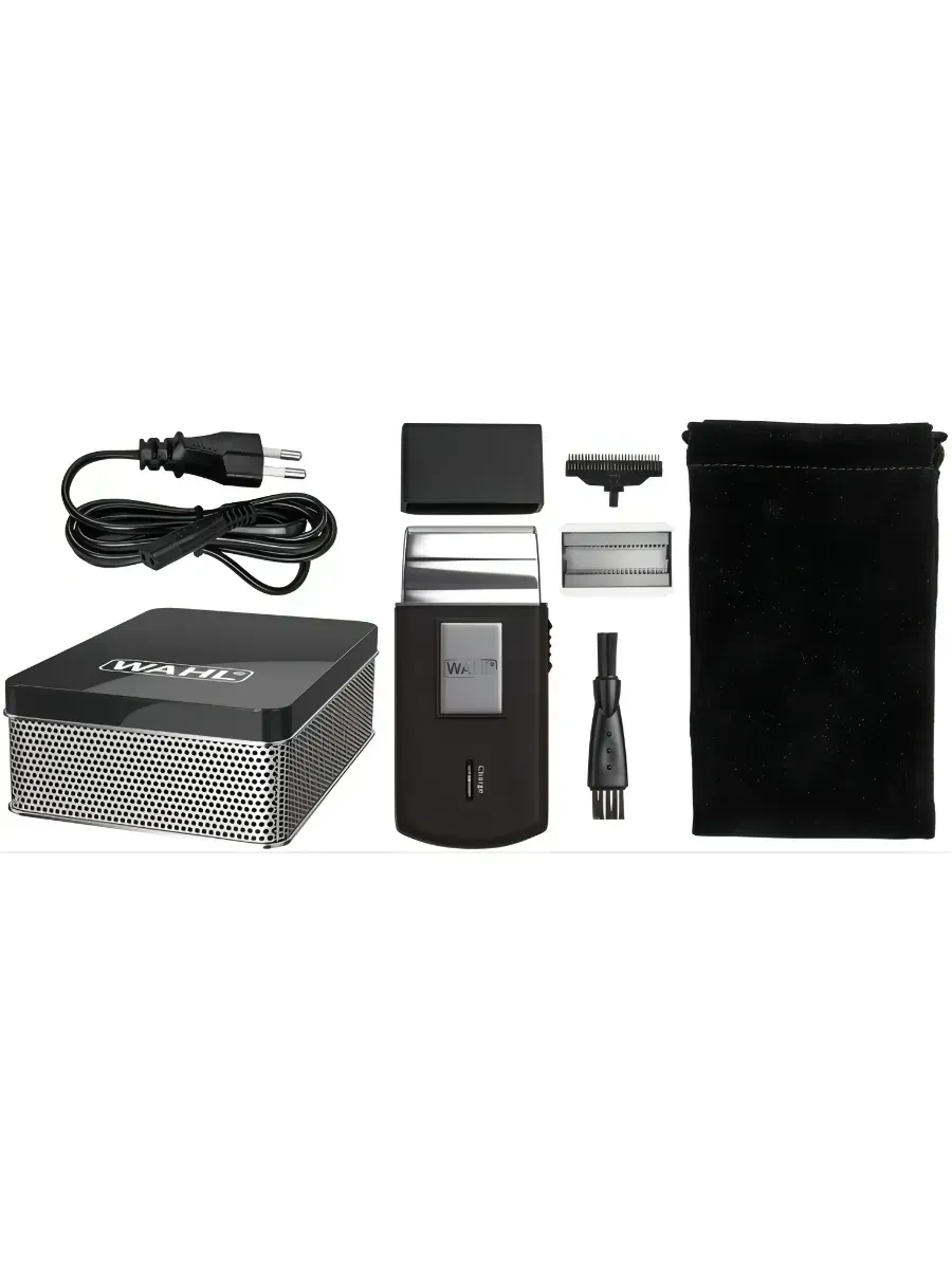 Электробритва Wahl Travel Shaver 03615-1016, сеточная, черная — 4