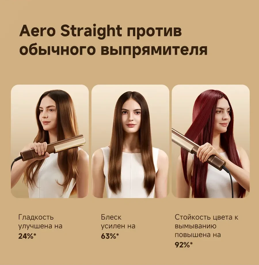 Выпрямитель для волос Dreame Aerostraight Gold — 2