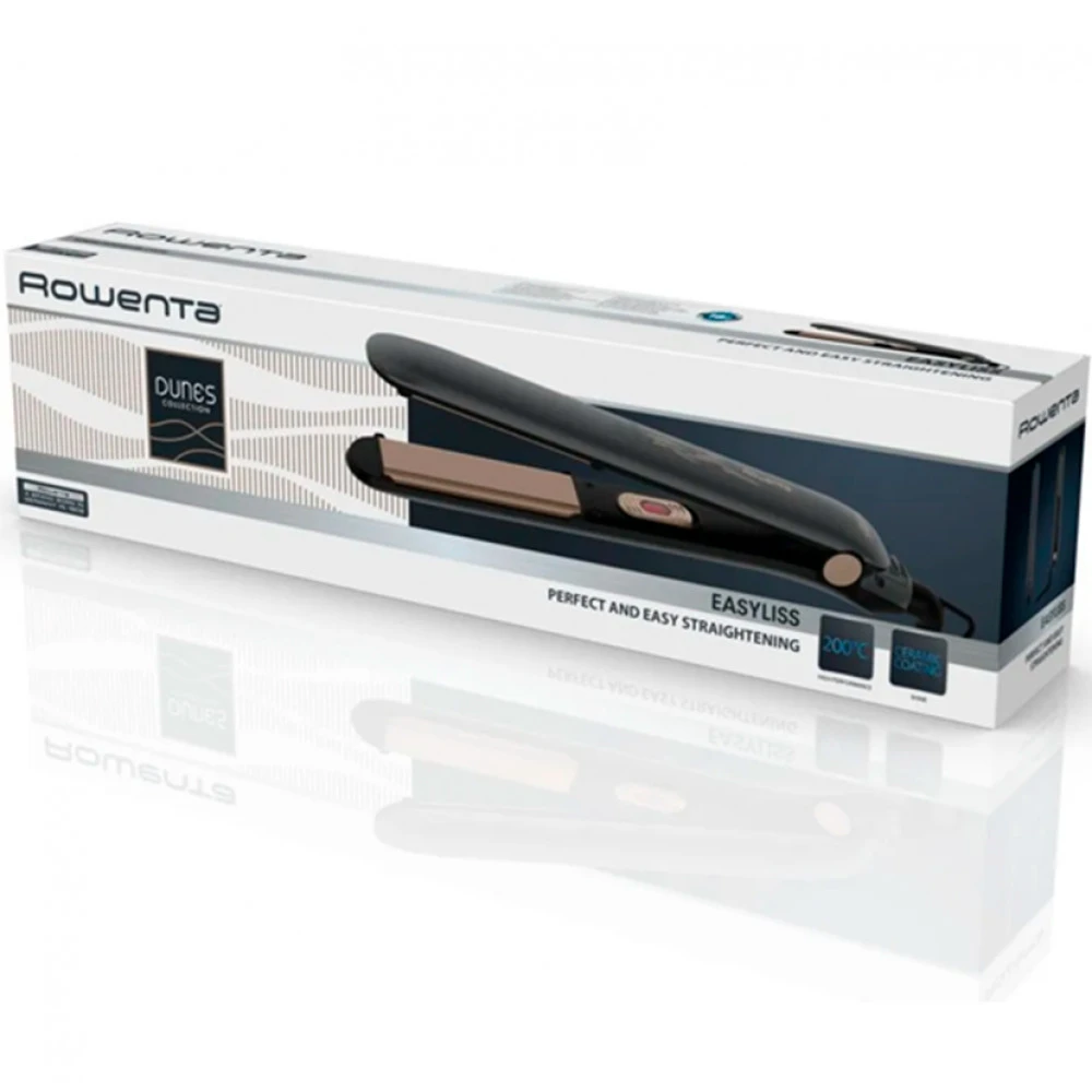 Выпрямитель для волос Rowenta SF1627F0, 130W, керамика, 2.5см пластины — 3