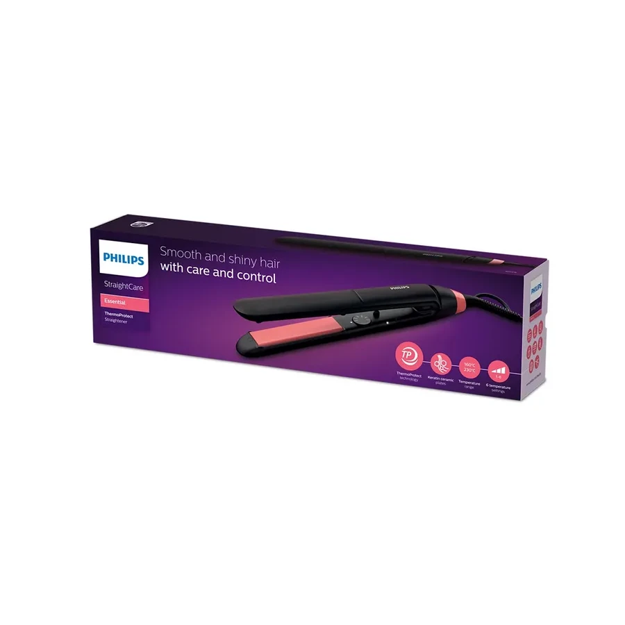 Выпрямитель для волос Philips BHS376/00, 6 режимов, керамико-кератиновое — 3