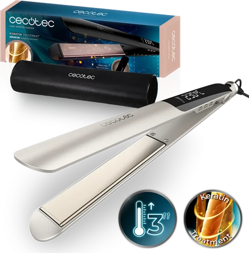 Vypryamitel Cecotec Lisse RitualCare Keratin, shampanskij