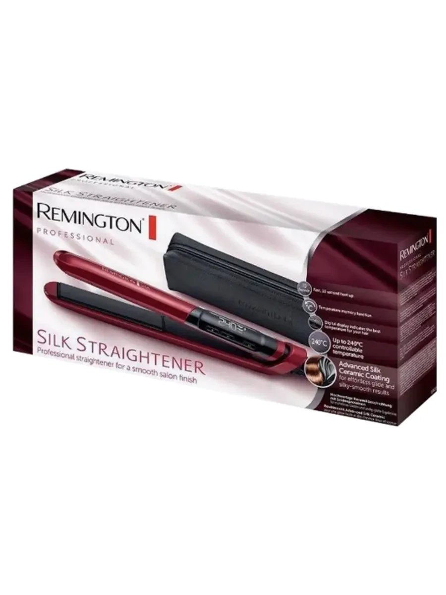 Выпрямитель Remington S9600, красный/чёрный — 5