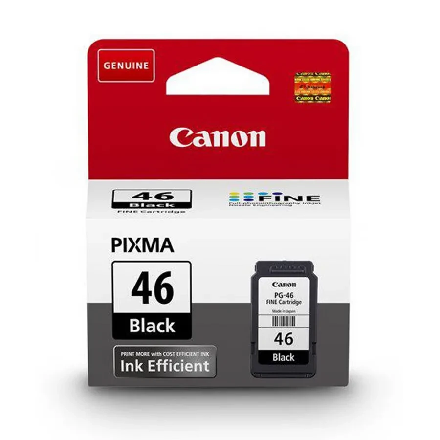 Картридж Canon PG-46, для PIXMA E404/E414/E464, 400стр