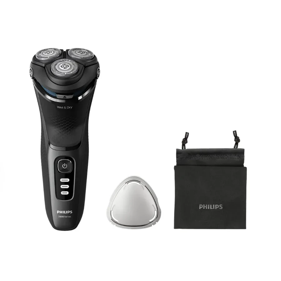 Электробритва Philips 3000 S3244/12, 9 Вт, Li-ion, черная