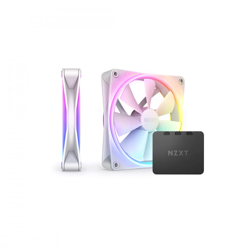 Вентилятор 140mm F140RGB Duo, RGB, белый, 2 шт — 3