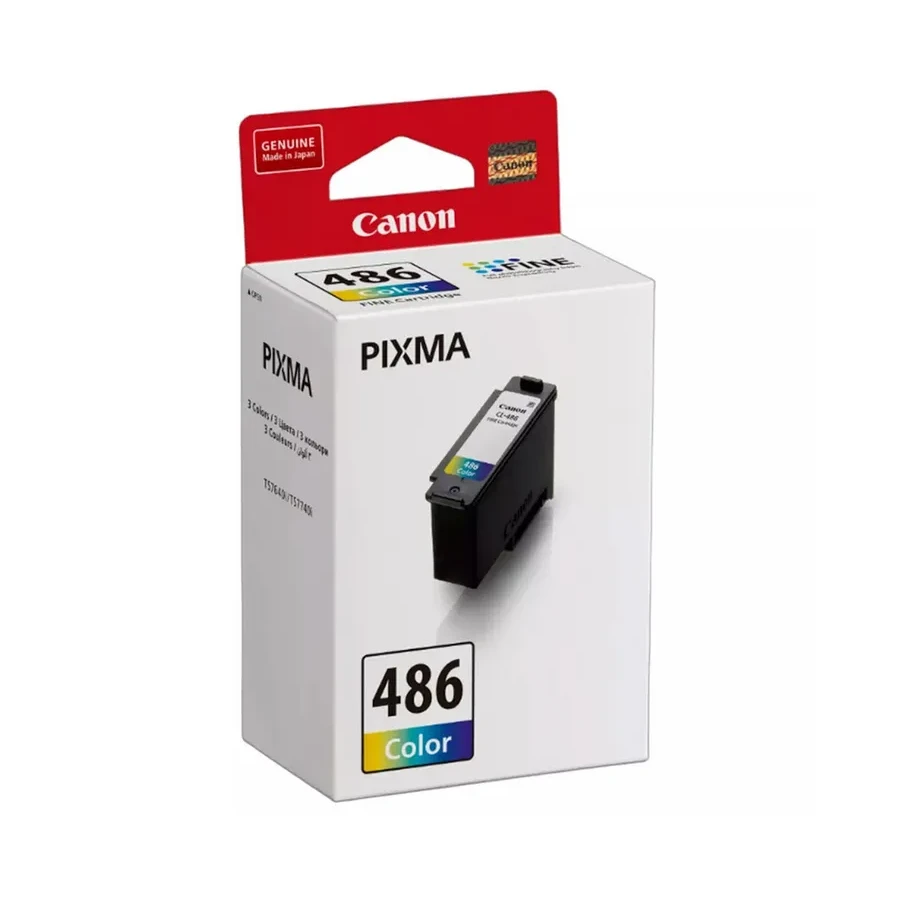 Струйный картридж Canon CL-486, цветной, 180 стр
