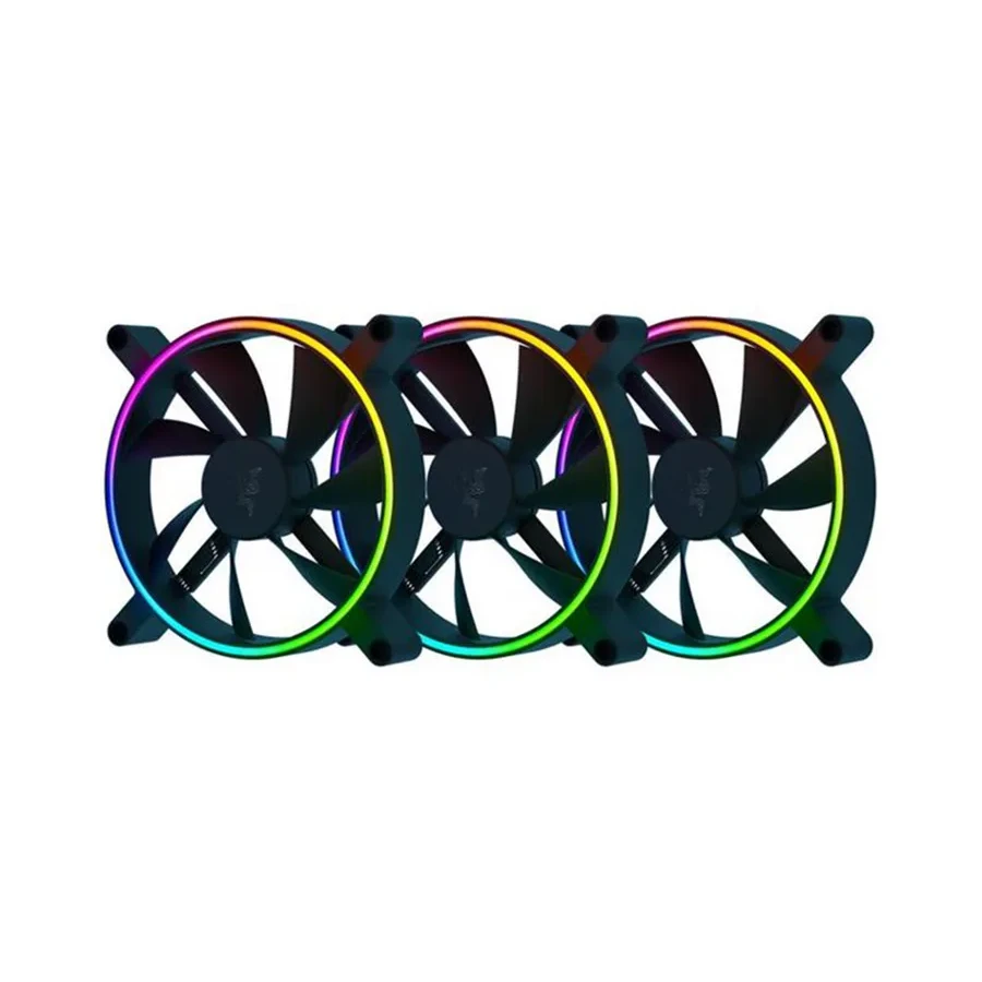 Вентилятор корпуса Razer Kunai Chroma 140мм, RGB, чёрный
