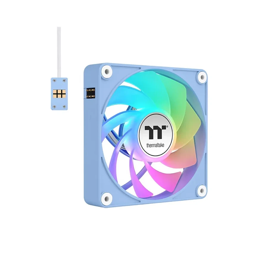 Вентилятор корпуса Thermaltake CT120 ARGB Hydrangea Blue, 120мм — 3
