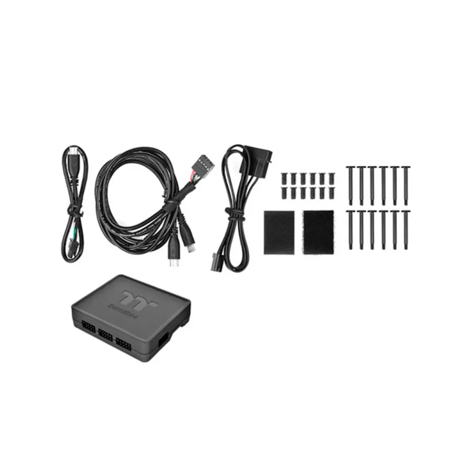 Вентилятор корпуса Thermaltake Riing Quad 12 RGB 3 pack, 120мм — 3