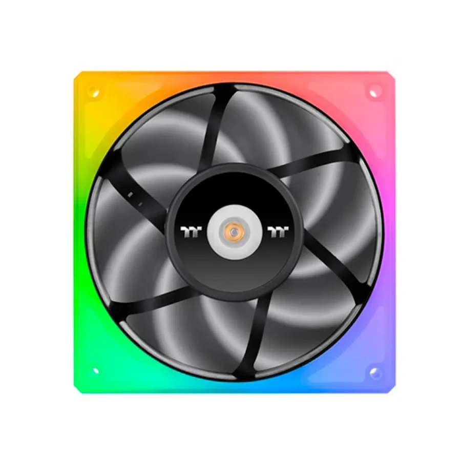 Вентилятор корпуса Thermaltake TOUGHFAN 12 3 pack, 120мм, чёрный