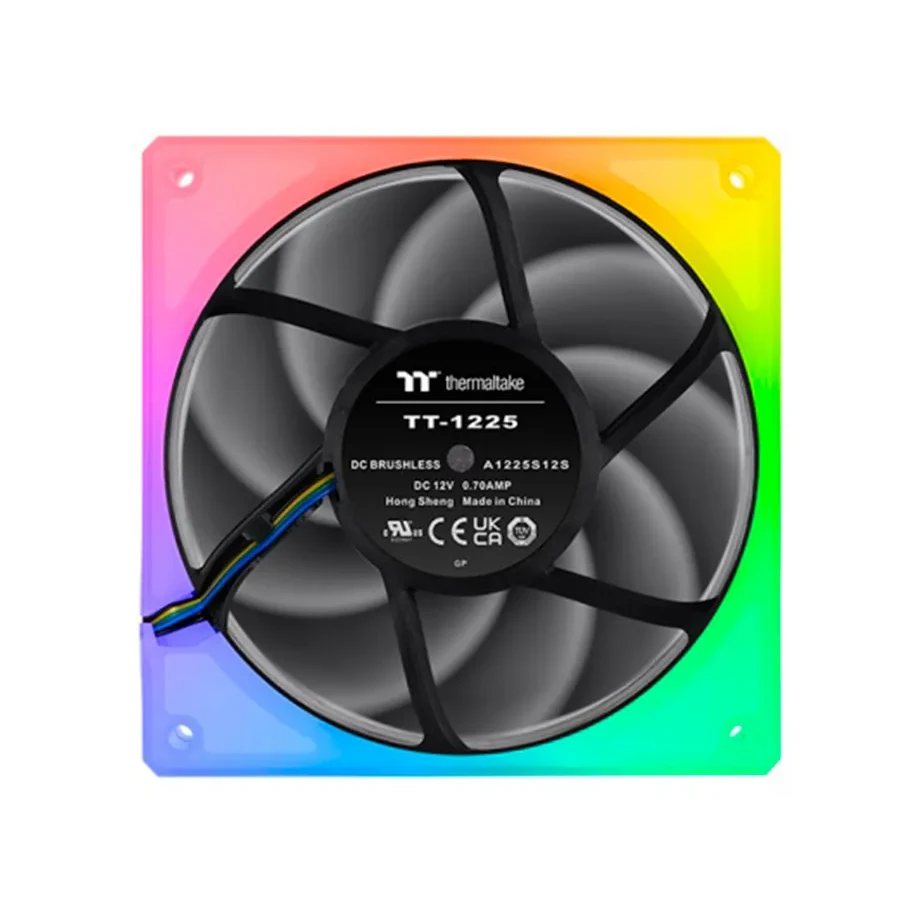 Вентилятор корпуса Thermaltake TOUGHFAN 12 3 pack, 120мм, чёрный — 2