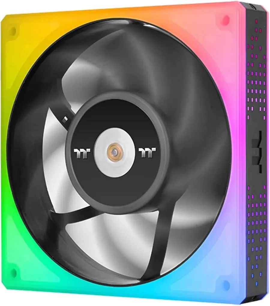 Комплект вентиляторов Thermaltake TOUGHFAN 14 RGB, 140 мм, 500-2000 об/мин, чёрные, 3 шт — 5