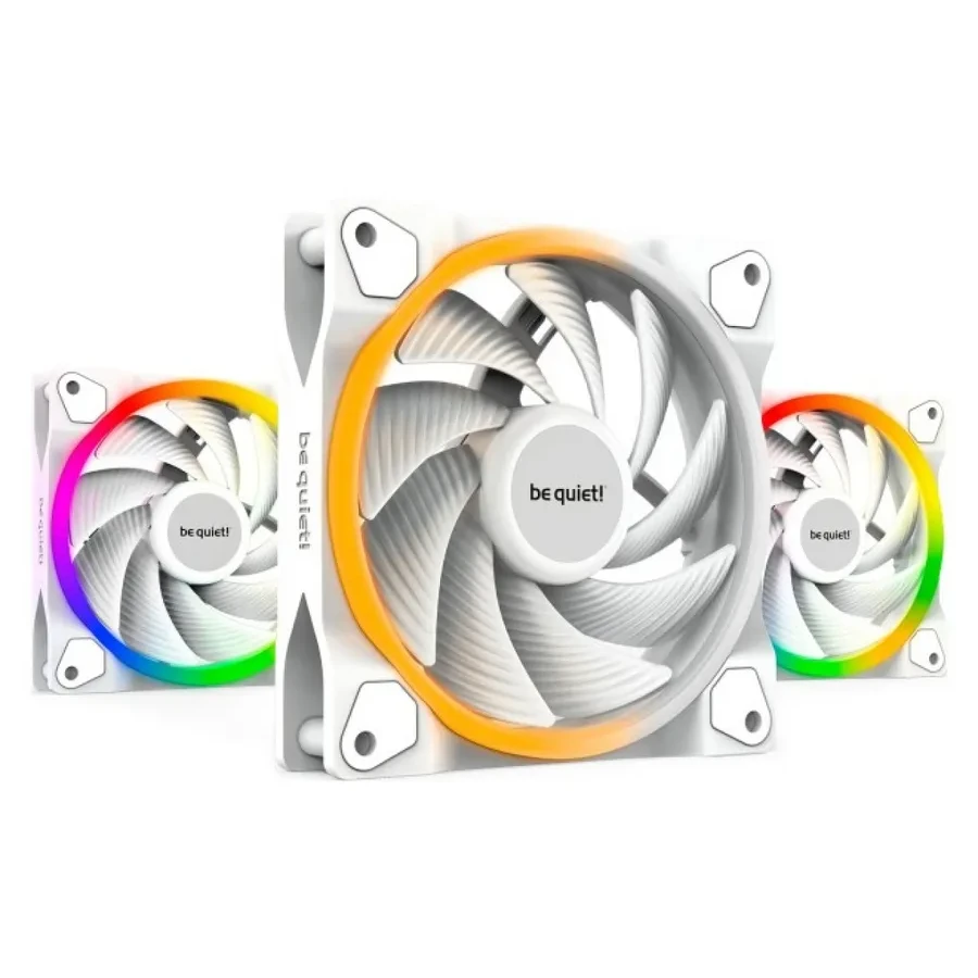 Вентиляторы корпусные be quiet! Light Wings White 120 мм PWM, ARGB, комплект 3 шт. — 3