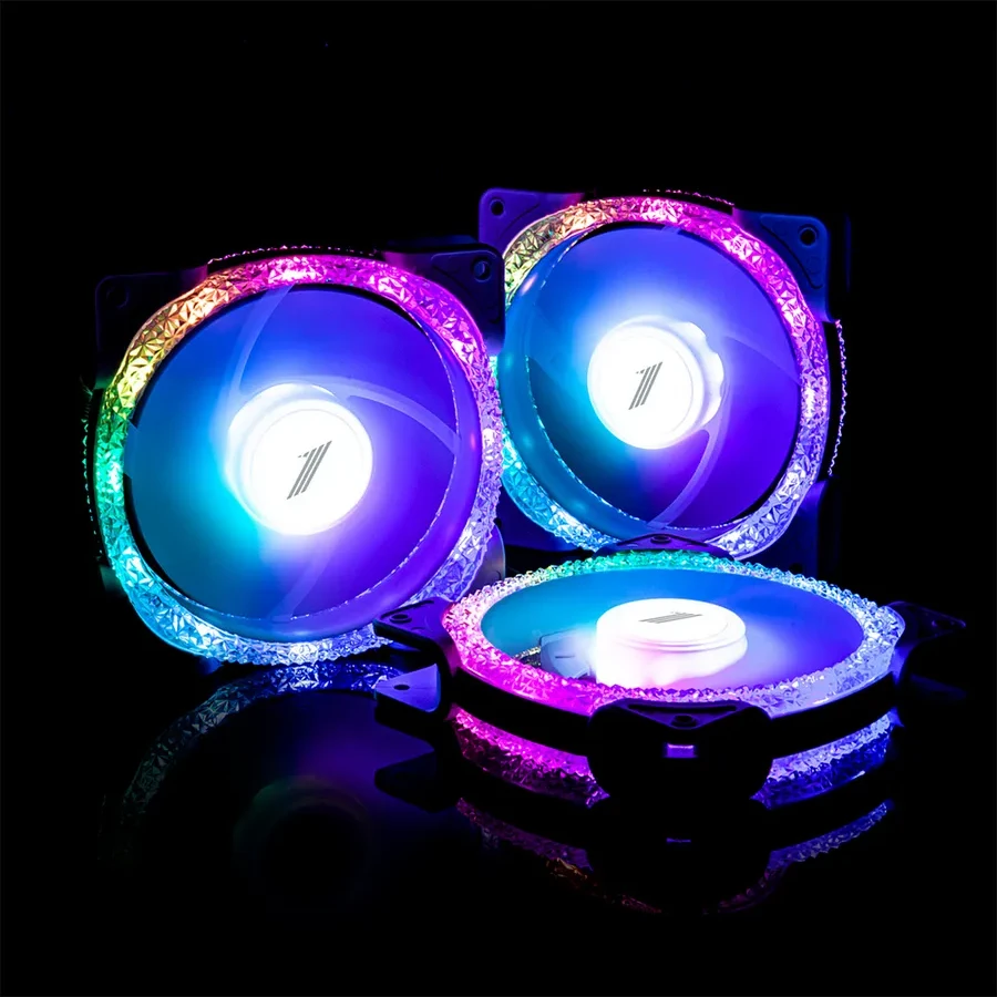 Комплект вентиляторов 1STPLAYER FIREMOON M1-D-W 3в1 — 2