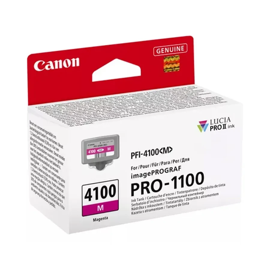 Чернильный картридж Canon PFI-4100 Magenta, 80 мл — 2