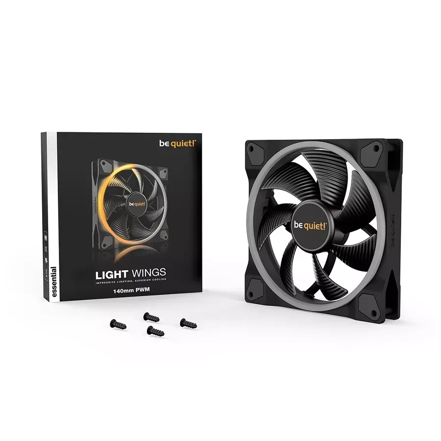Вентилятор Bequiet! Light Wings 140mm PWM ARGB — 3