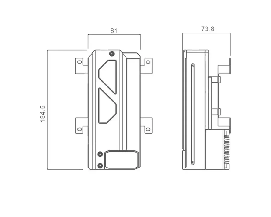 Резервуар Bykski CP-DDC-X-TK180-V2 с помпой 180mm — 4