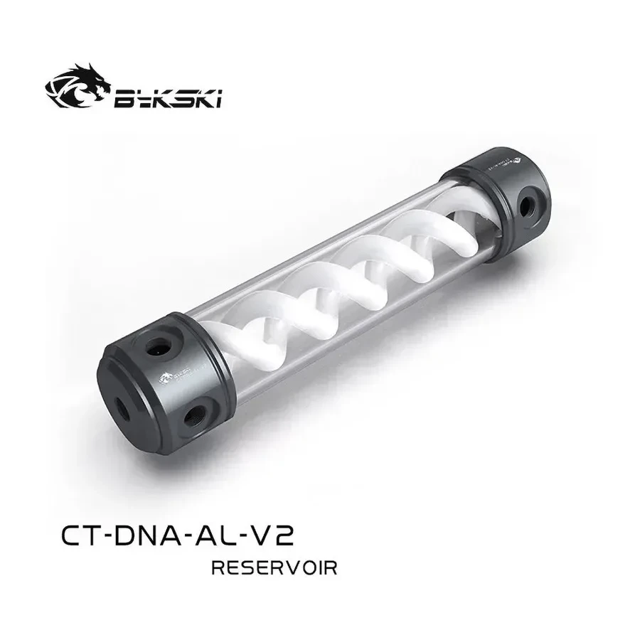 Резервуар Bykski CT-DNA-AL-V2 260mm Gun&White