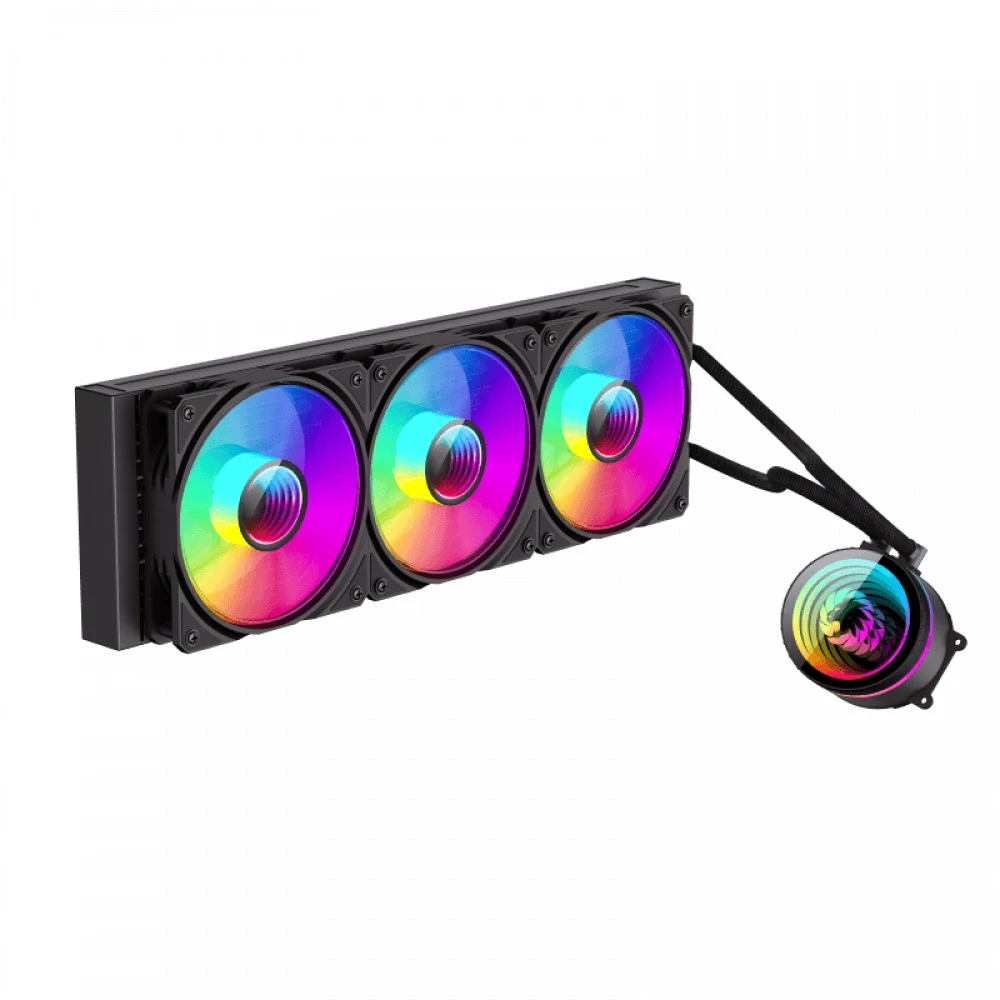 Водяное охлаждение GameMax IceBurg Infinity 360mm — 4