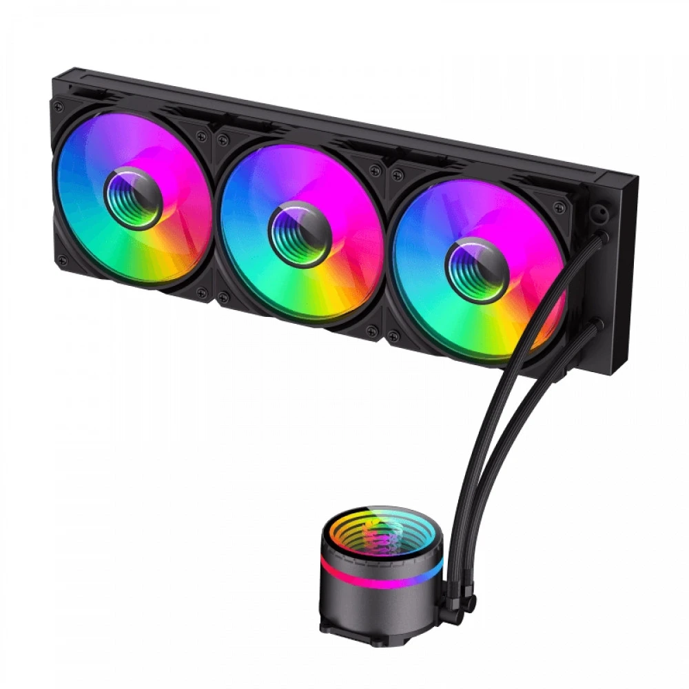 Водяное охлаждение GameMax IceBurg Infinity 360mm — 5