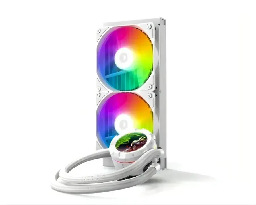 Водяное охлаждение ID-Cooling SL240 XE WHITE LCD, 240мм — 2