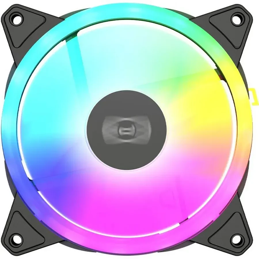 Вентилятор корпуса PCCooler F3 T120 ARGB чёрный 3шт