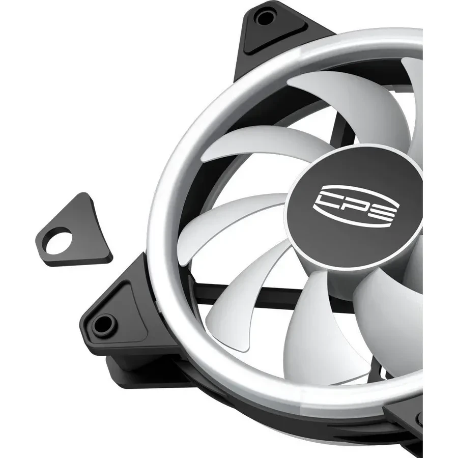 Вентилятор корпуса PCCooler F3 T120 ARGB чёрный 3шт — 3