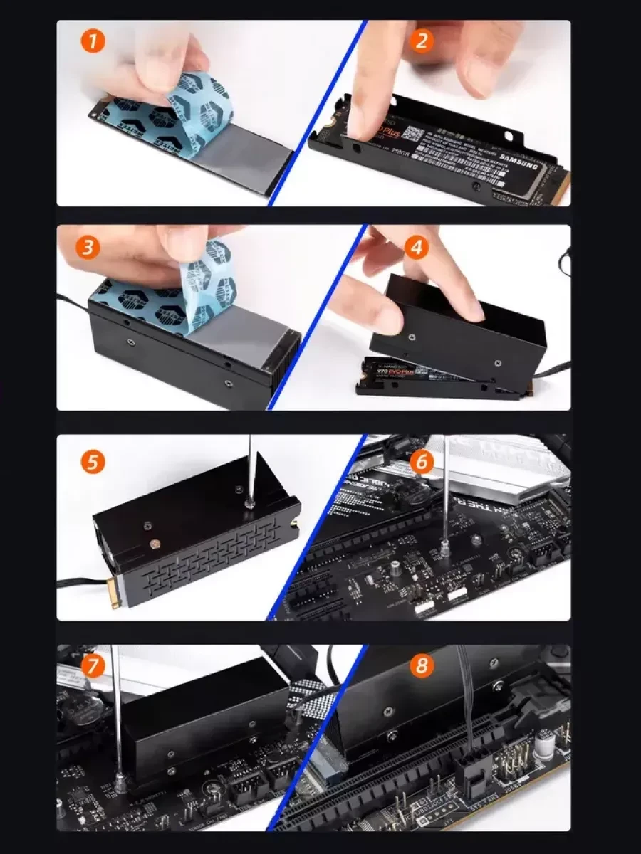 SSD охладитель ID-Cooling ZERO M25 — 5