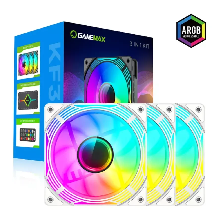 Вентилятор GameMax FN12A-C8I-W — 4