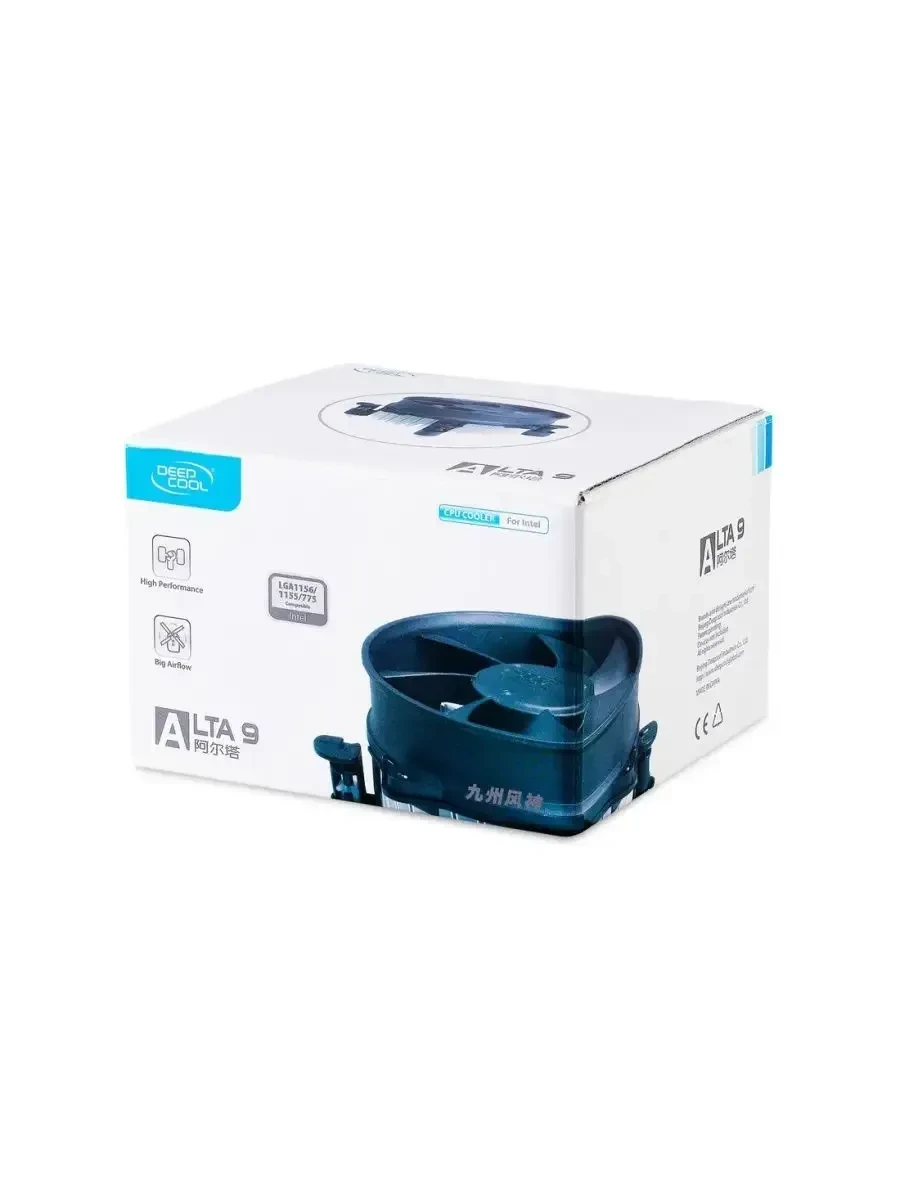 Воздушное охлаждение Deepcool ALTA 9, Intel 1200/115x, 65W — 3